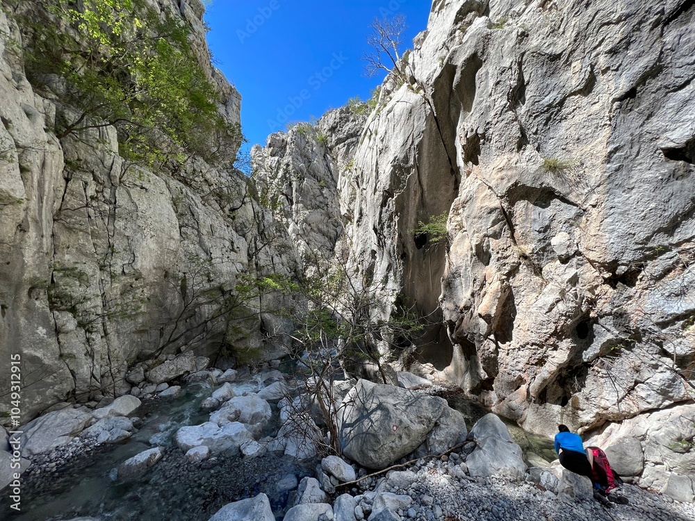 Mala Paklenica Canyon, Seline (Paklenica National Park, Croatia) - Die Schlucht von Mala Paklenica, Seline (Nationalpark, Kroatien) - Kanjon Male Paklenice (Nacionalni park Paklenica, Hrvatska) Mala Paklenica Canyon, Seline (Paklenica National Park, Croatia) - Die Schlucht von Mala Paklenica, Seline (Nationalpark, Kroatien) - Kanjon Male Paklenice (Nacionalni park Paklenica, Hrvatska)