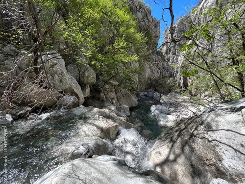 Mala Paklenica Canyon, Seline (Paklenica National Park, Croatia) - Die Schlucht von Mala Paklenica, Seline (Nationalpark, Kroatien) - Kanjon Male Paklenice (Nacionalni park Paklenica, Hrvatska) photo