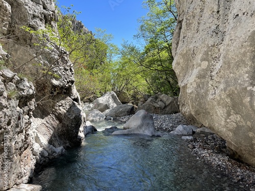 Mala Paklenica Canyon, Seline (Paklenica National Park, Croatia) - Die Schlucht von Mala Paklenica, Seline (Nationalpark, Kroatien) - Kanjon Male Paklenice (Nacionalni park Paklenica, Hrvatska) photo