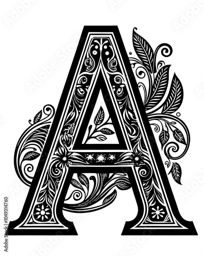 celtic alphabet letter A