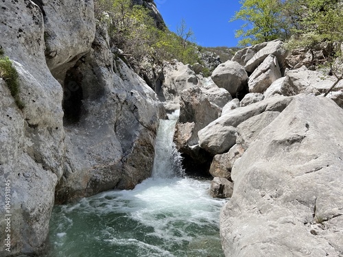 Mala Paklenica Canyon, Seline (Paklenica National Park, Croatia) - Die Schlucht von Mala Paklenica, Seline (Nationalpark, Kroatien) - Kanjon Male Paklenice (Nacionalni park Paklenica, Hrvatska) photo