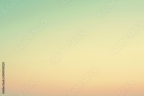 Fond dégradé pastel doux en nuances de vert, jaune et rose

