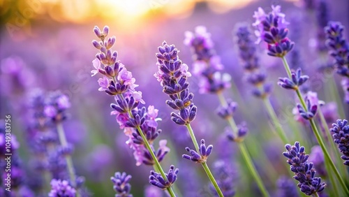 Medicinal and aromatic lavender flower