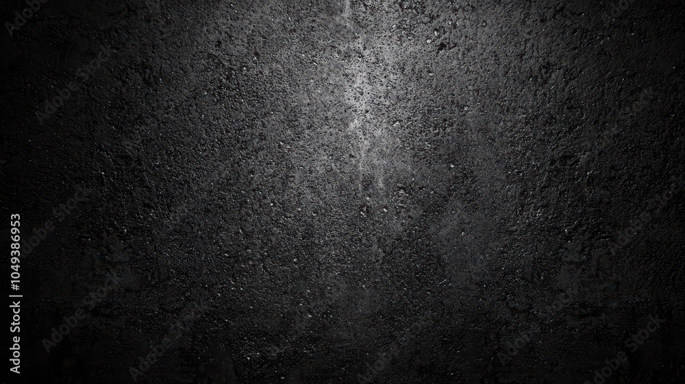 Fototapeta premium Textured dark surface with water droplets