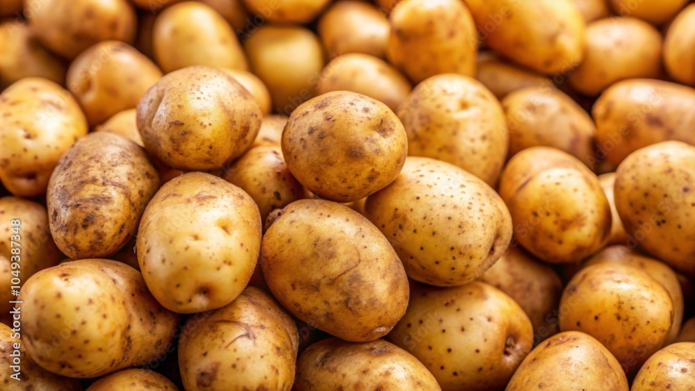 Close up of fresh raw potatoes, perfect for food backgrounds or ingredient photos, fresh, raw, organic, vegetable, tuber Close up of fresh raw potatoes, perfect for food backgrounds or ingredient photos, fresh, raw, organic, vegetable, tuber