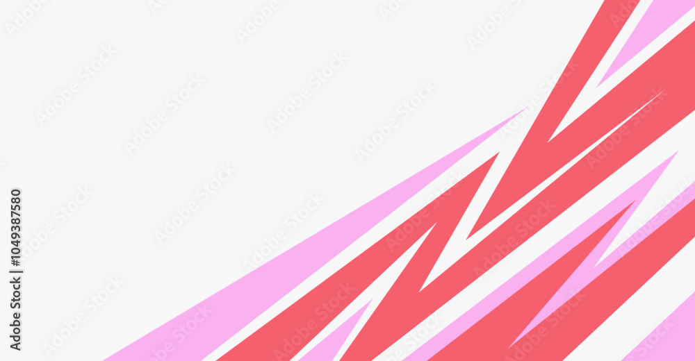 sport banner template pink design background with empty space and sharp lines sport banner template pink design background with empty space and sharp lines
