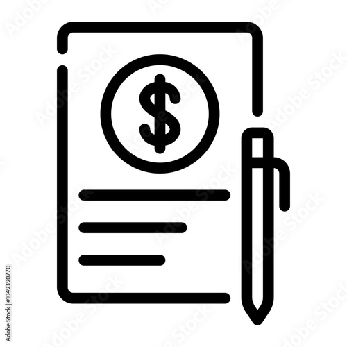 contract line icon