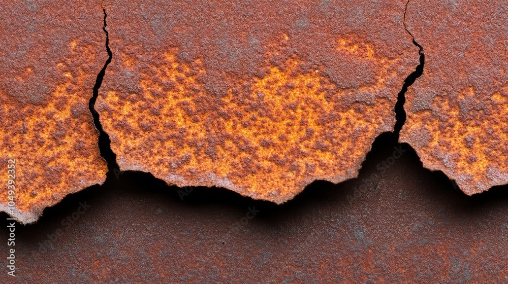 Naklejka premium abstract organic rust textures background with rough patches and scratches.