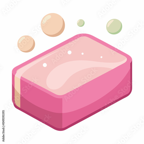 bar soap vector illustration 