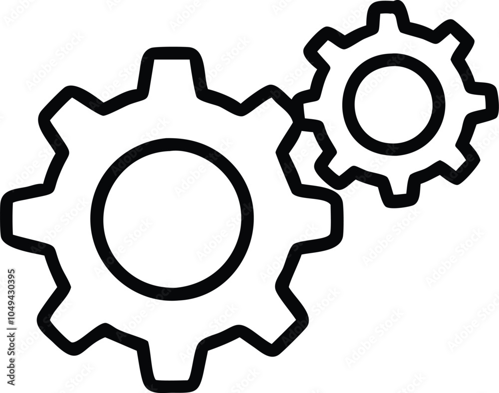 Gear Icon vector file,