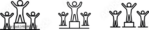  Leadership Icon Set