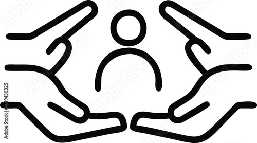 Care Icon Set vector file.