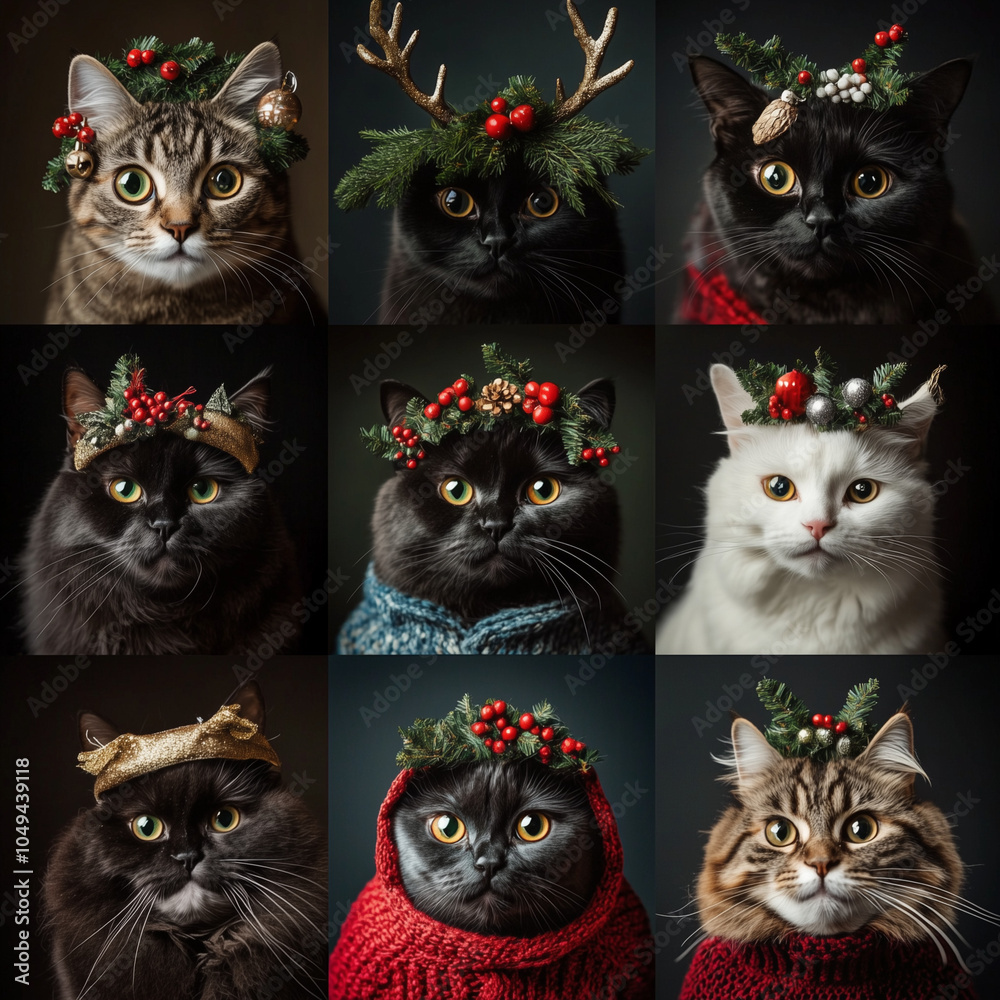 a set of cats a set of cats
