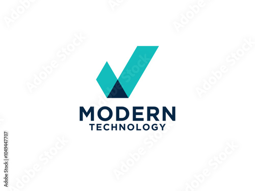 Initial Letter V Logo. Geometric Shape Origami Style isolated on White Background. Usable for Business and Branding Logos. Free Download Initial Letter V Logo. Geometric Shape Origami Style isolated on White Background. Usable for Business and Branding Logos. - GFXLoad