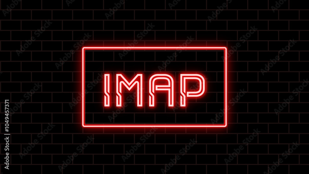IMAP のネオン文字 IMAP のネオン文字