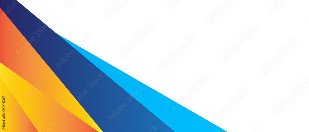 Abstract Blue and Orange Geometric Pattern Background Design Abstract Blue and Orange Geometric Pattern Background Design