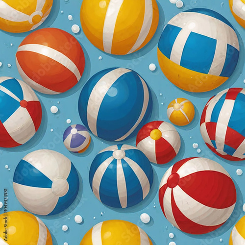 background with seashells