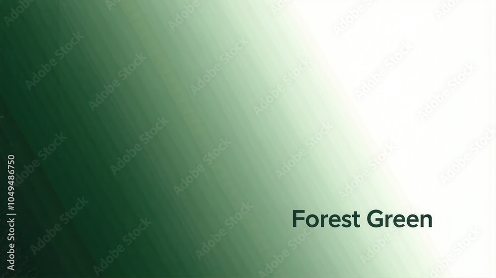 Naklejka premium generative ai, Forest Green Gradient Art
