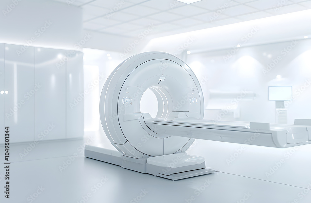 Mri machines in the radiology department at the hospital