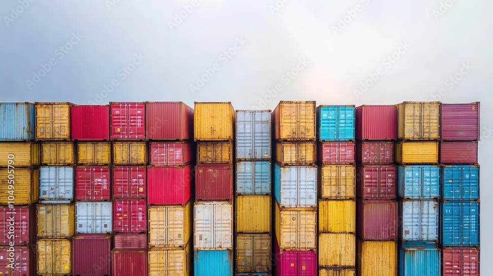 Fototapeta premium logistics, coordinator, driving, container, forklift, shipping, port, cargo, handling, efficiency, back, view, front, transport, industrial, freight, operation, heavy, machinery, storage, containers, 