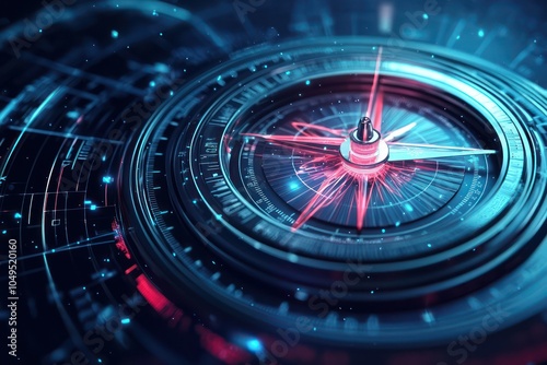 Wallpaper Mural Innovation and strategic business planning facilitated by digital compass guidance. Torontodigital.ca