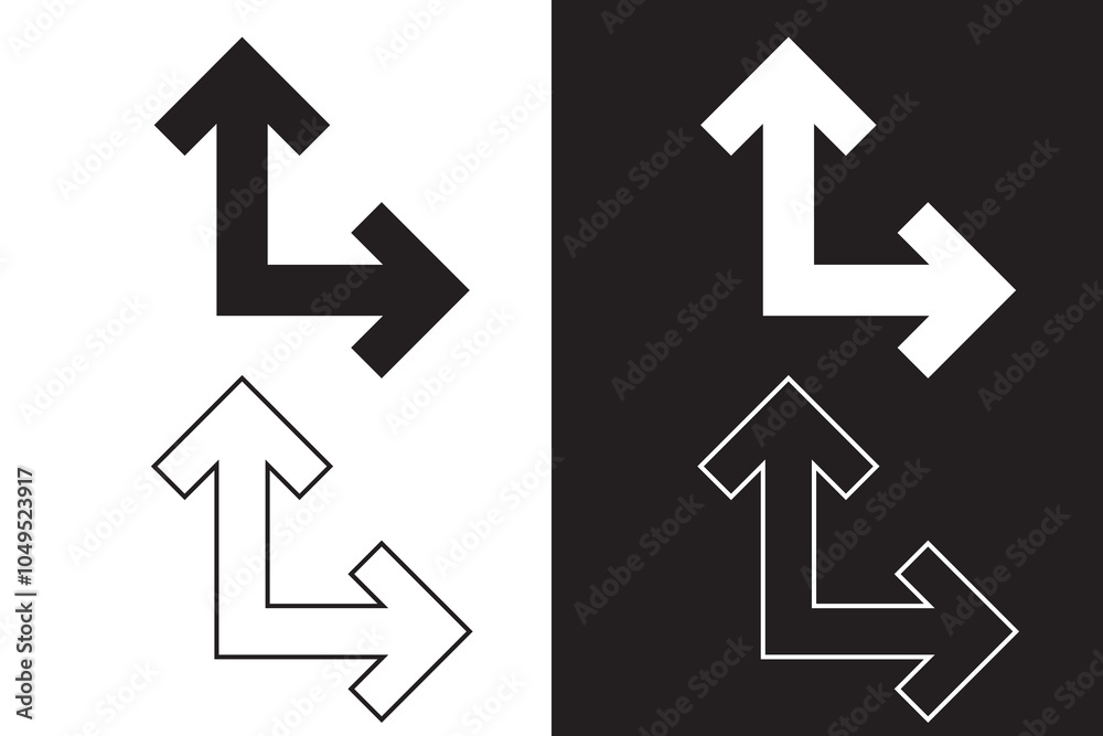 Double arrow up and down icon. vector illustration. Double arrow up and down icon. vector illustration.