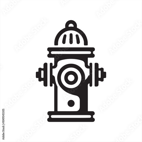 fire hydrant vector symbol