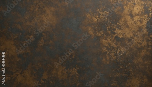 Antique bronze metallic paper with aged texture and darkened edges