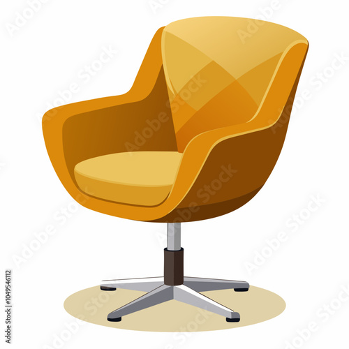 Swivel Chair vector illustration 