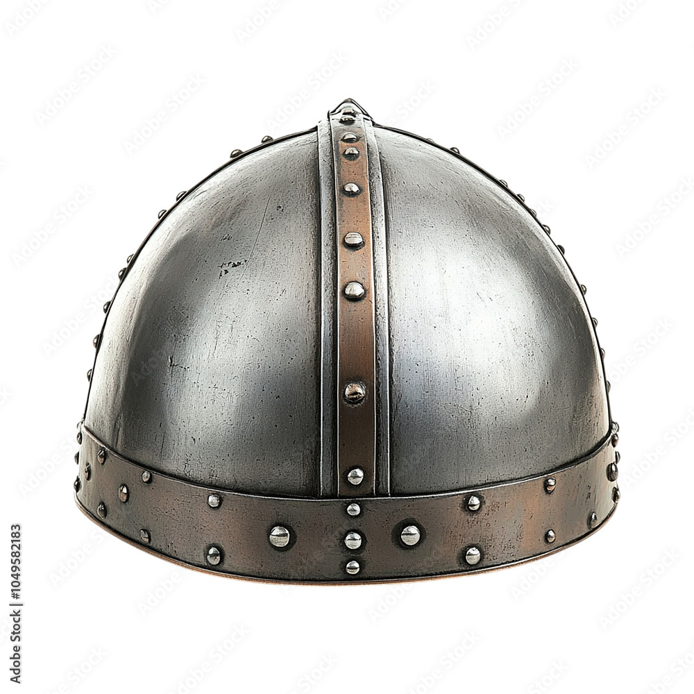 Fototapeta premium Iconic Viking Helmet with Studded Design