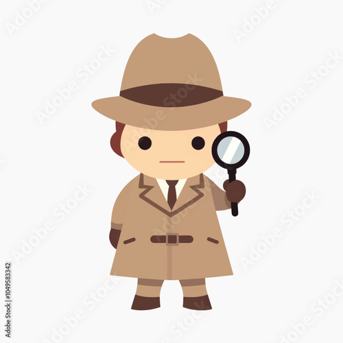 Photography magnifying clothing outdoors.