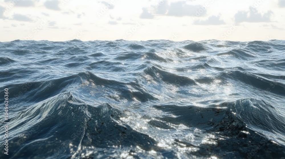 Fototapeta premium Ocean water texture. water. Ultra realistic. Photorealistic