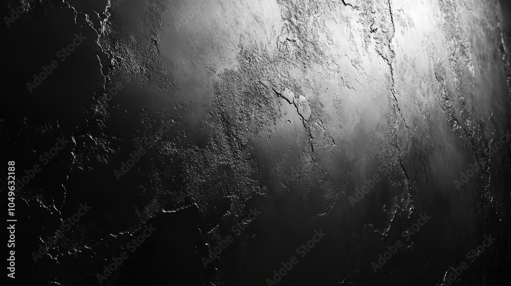 Obraz premium Smooth Black Marble Surface with Subtle Textures for Artistic Composition