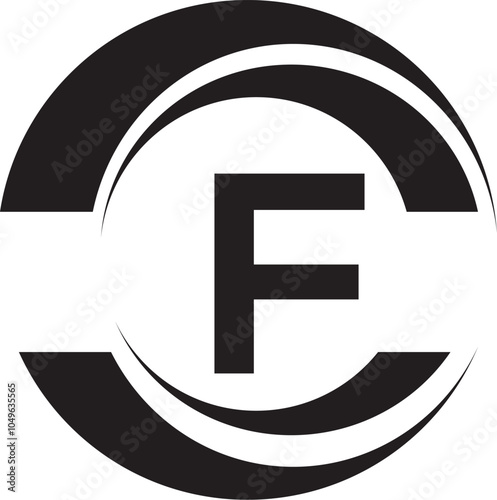 F latter logo desing and vector