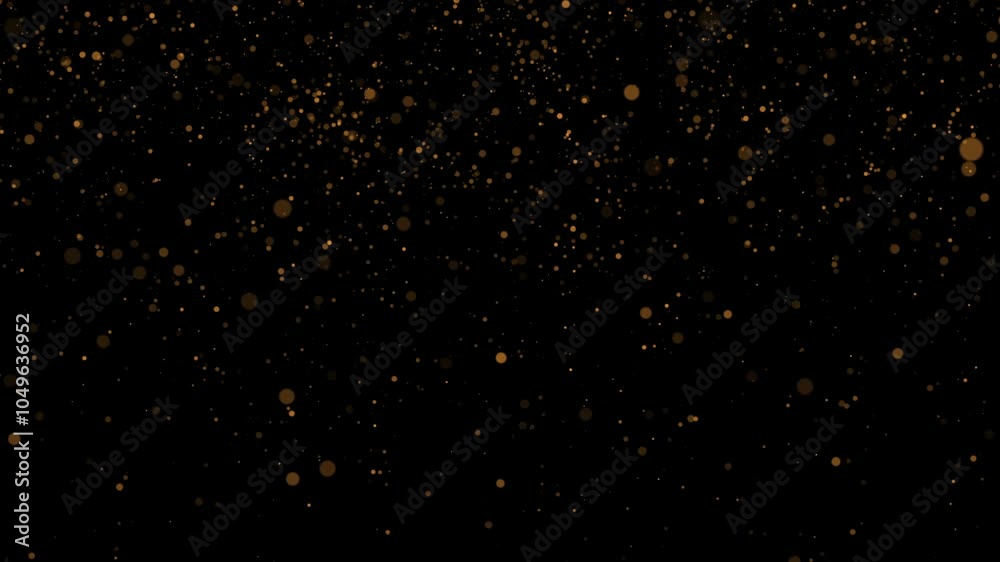 Festive digital motion background with a bunch of bright yellow sparkles falling from above loop background. Festive digital motion background with a bunch of bright yellow sparkles falling from above loop background.
