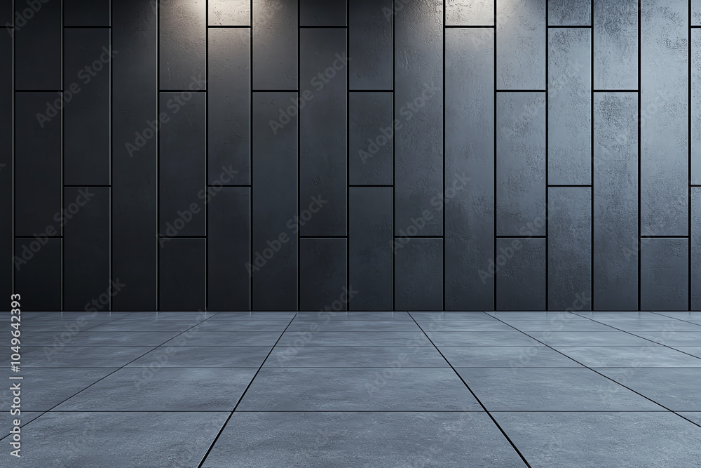 Solid black wall with faint side lighting, no pattern, ultraHD 8K