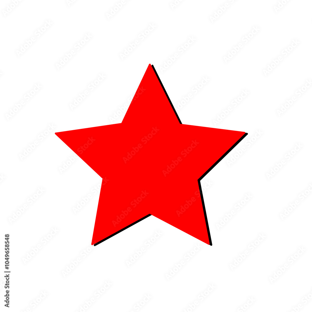 red star isolated on transparent background red star isolated on transparent background