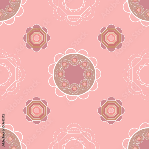 Geometric Stars , lovely  gingham pattern backgrounds
