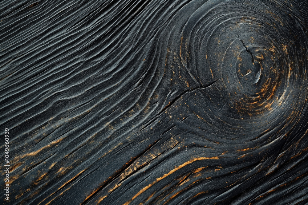 Fototapeta premium black_stained_wood_texture