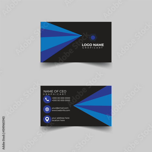 Corporate Stylish Business Card Design