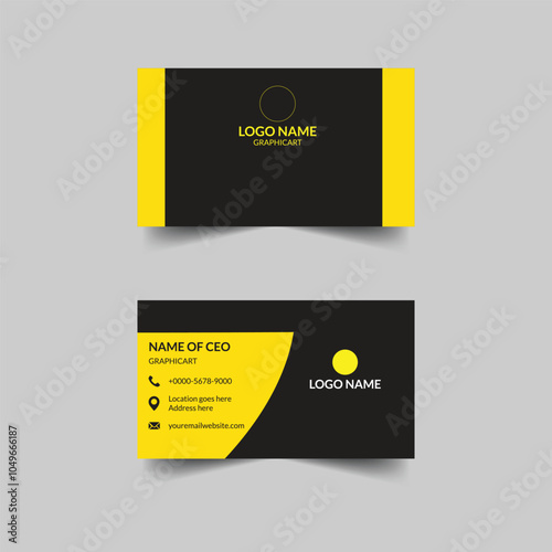 Corporate Stylish Business Card Design