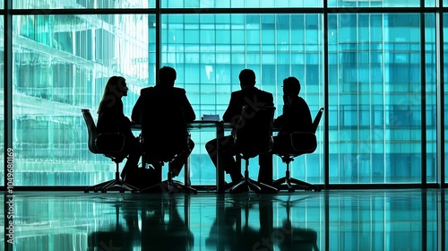 A business team meeting with a legal representative showcasing business law expertise for corporate needs and compliance