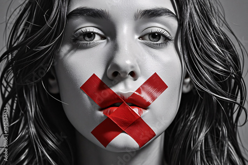 photo illustration of freedom of speech and expression
