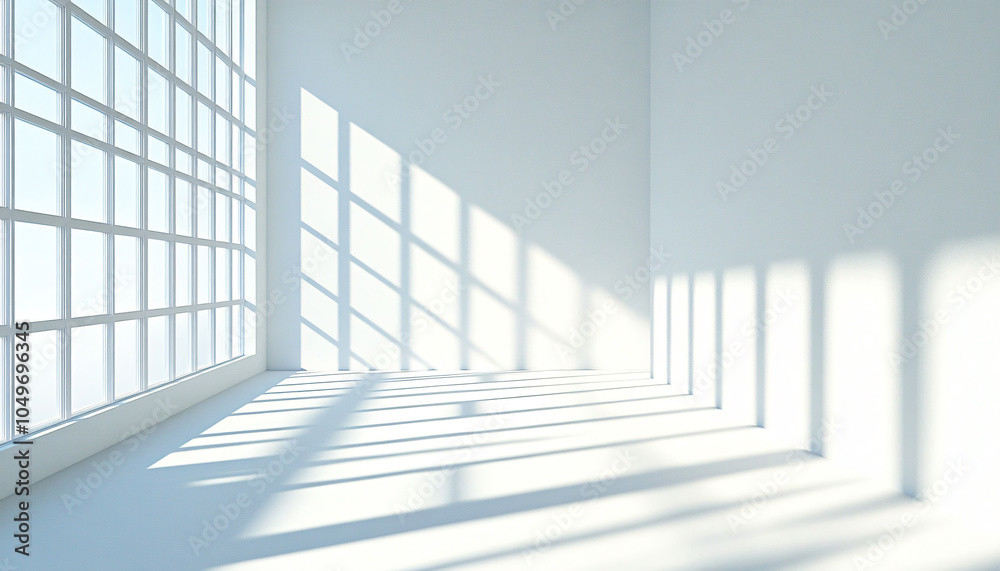 Fototapeta premium Minimalist and unique interior design in the house