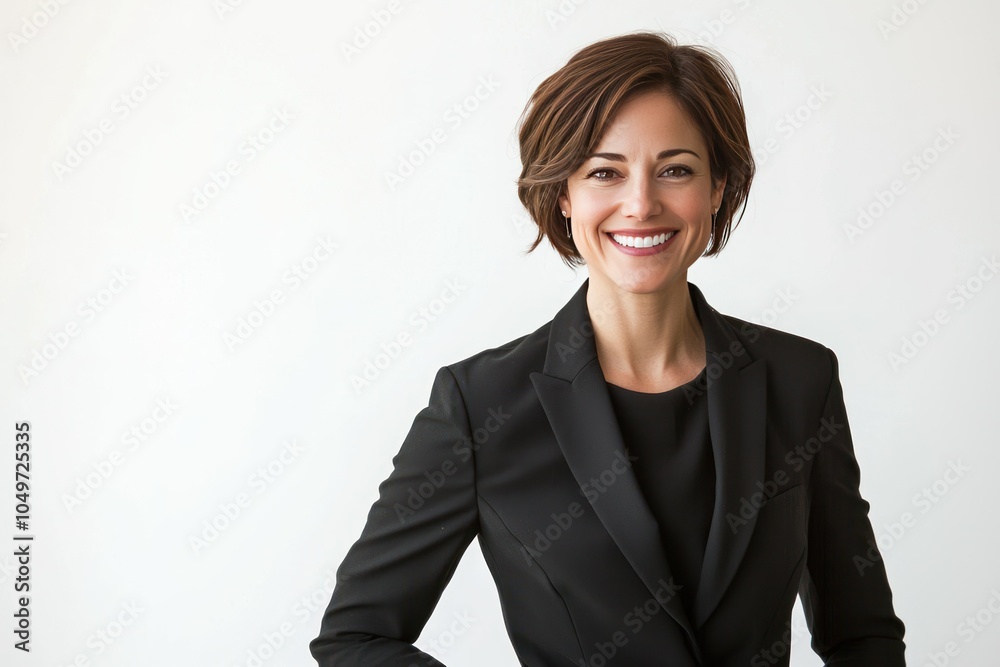 Confident Businesswoman in Professional Attire Confident Businesswoman in Professional Attire