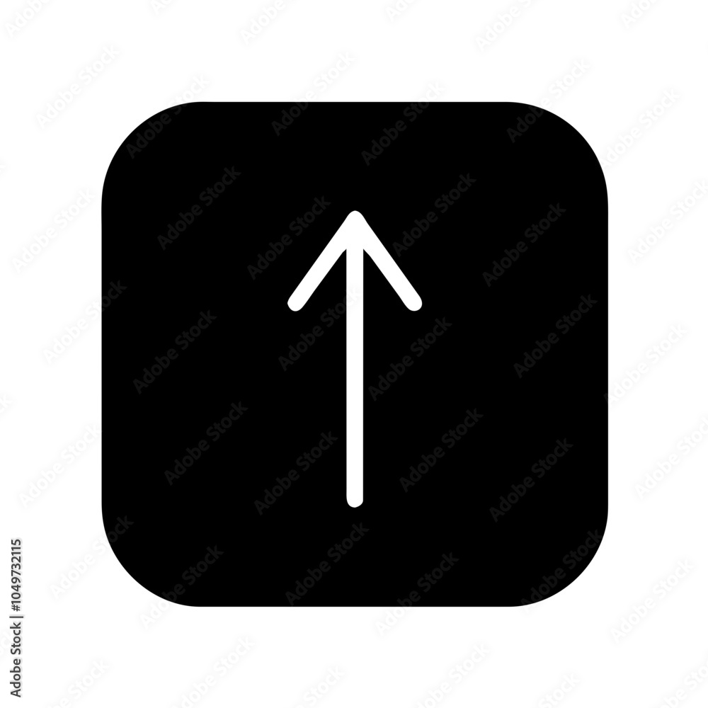 Icon indicating an upload action Icon indicating an upload action
