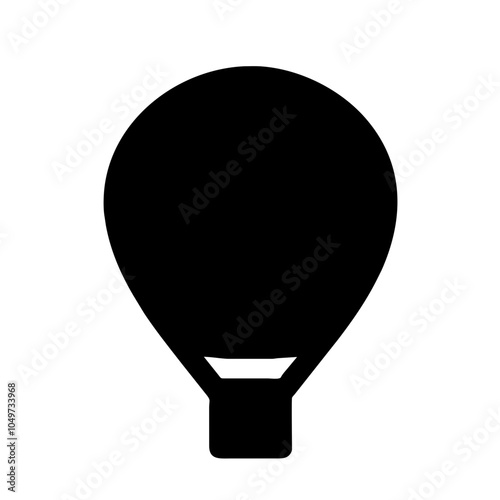 Icon of a colorful balloon for celebrations