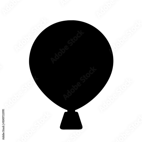 Icon of a colorful balloon for celebrations
