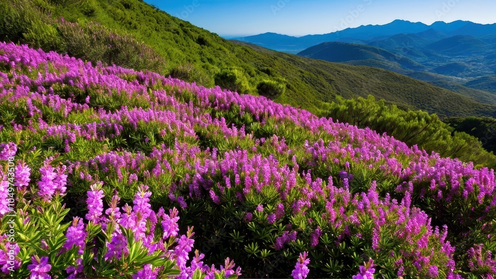 Mexican heather. Japanische Myrte - Cuphea hyssopifolia Mexican heather. Japanische Myrte - Cuphea hyssopifolia