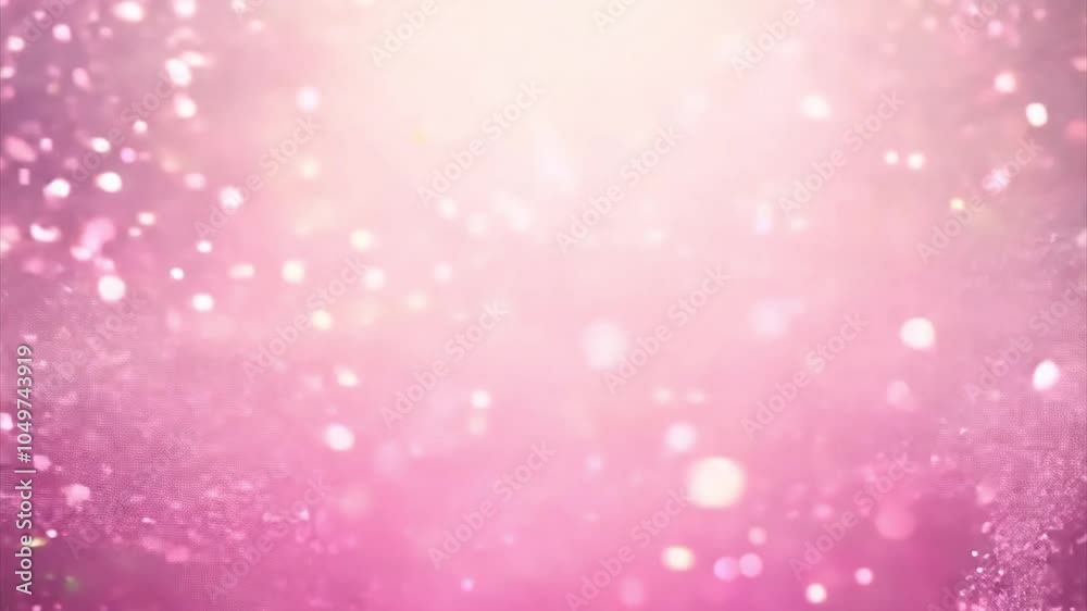 Background video with sparkling pink particles Background video with sparkling pink particles